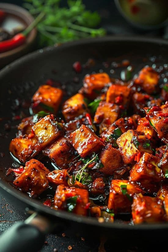 Chilli Paneer Dry